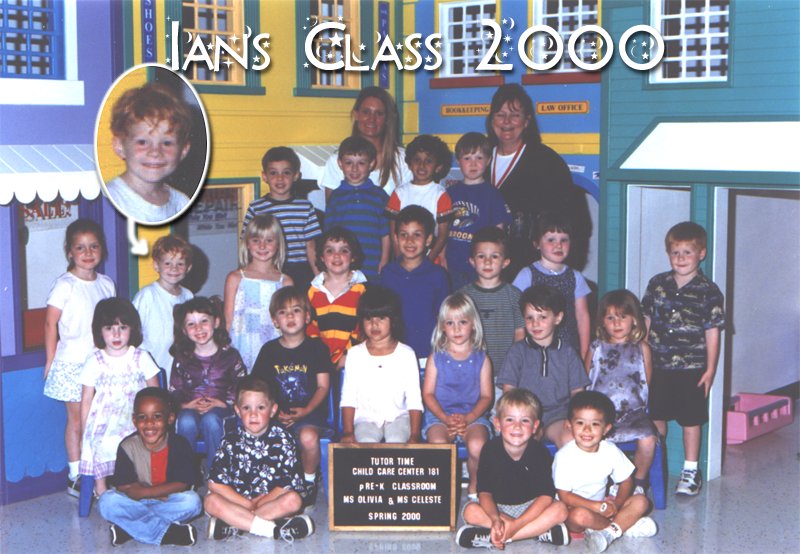 Ian's Classmates at Tutor-Time